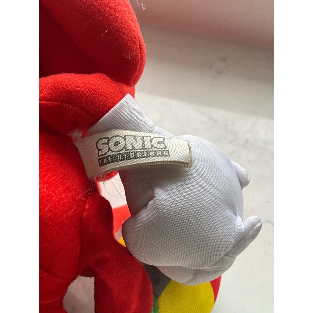 Sonic the Hedgehog Knuckles Plush Toy SEGA Toy Factory Red 10 Inch Gamestop‎ - Picture 3 of 4